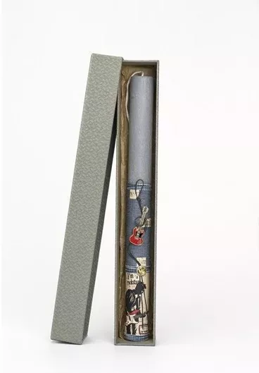 Πασχαλινή Λαμπάδα Στρογγυλή