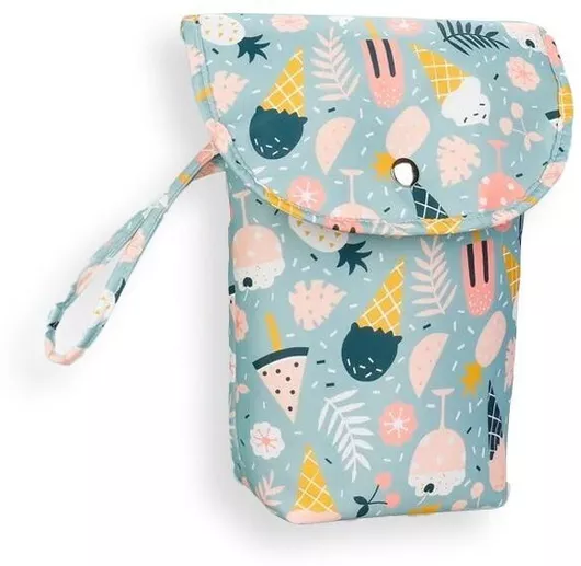 Διακοσμητικό Μαξιλάρι Κούνιας Παγωτά 11cm Τιρκουάζ