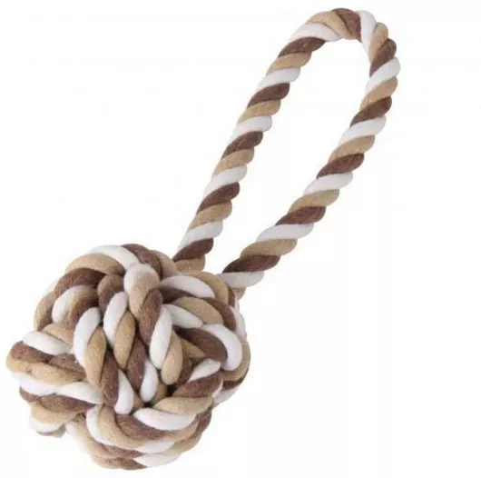 Παιχνίδι Σκύλου Nunbell Pet Μπάλα Σκύλου 15cm Καφέ