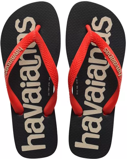 Havaianas Top Logomania Men's Flip Flops Red