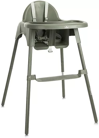 Καρεκλάκι Φαγητού Lorelli Pesto με Μεταλλικό Σκελετό & Πλαστικό Κάθισμα Πράσινο