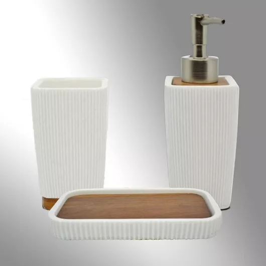 Αξεσουάρ Μπάνιου San Lorentzo Σετ Πλαστικό