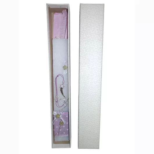 Λαμπάδα Χειροποίητη Γέραλης 25138 Πλακέ Κοντή Βραχιόλι Αστέρι Διαστάσεις Ποσότητα Χρώμα