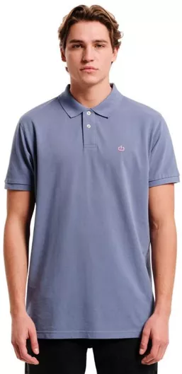 Emerson Polo Μπλούζα Κοντομάνικη Γαλάζιο