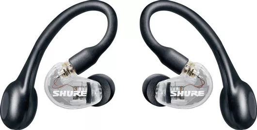 Shure Aonic 215 In-ear Bluetooth Handsfree Ακουστικά με Θήκη Φόρτισης Clear