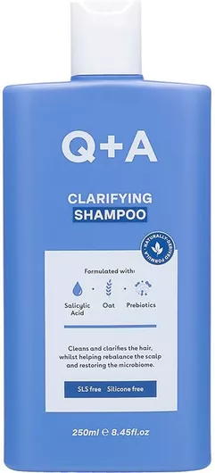 Q+A Natural Skincare Σαμπουάν για Λιπαρά Μαλλιά 250ml