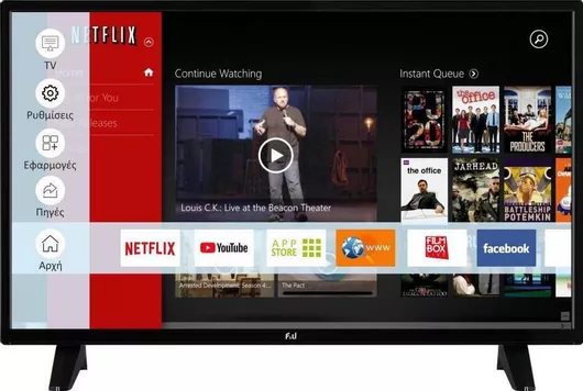 F&U Smart Τηλεόραση LED HD Ready FLS32221 32"