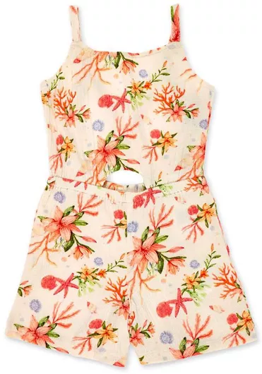 Nath Kids Ολόσωμο Παιδικό Σορτς/Βερμούδα Υφασμάτινο εκρού