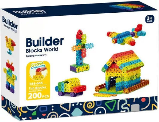 Τουβλάκι Αρίθμησης Steam για 3+ Ετών 200τμχ t02115866