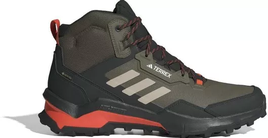 adidas Terrex Ax4 Mid Ανδρικά Ορειβατικά Μποτάκια Αδιάβροχα με Μεμβράνη Gore-Tex Πράσινο