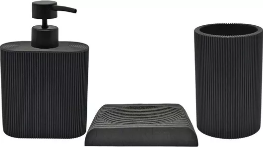 Αξεσουάρ Μπάνιου Σετ San Lorentzo Μαύρο