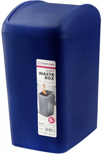 Κάδος Απορριμμάτων San Lorentzo Πλαστικός 5lt Μπλε