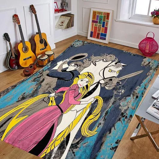 Παιδικό Χαλί SpitiBazaar Μαλλιά Κουβάρια 220x260cm Πολύχρωμο