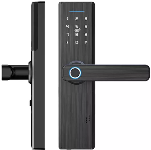Ηλεκτρονική Κλειδαριά MOES WDL-X1 σε χρώμα Μαύρο με Σύνδεση Wi-Fi