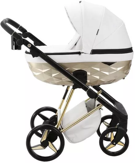 Καρότσι Μωρού Adamex Quantum Star Collection Ρυθμιζόμενο 2 σε 1 Μπεζ 14.7kg