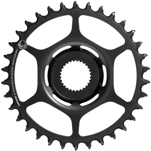 Δισκος Φυλλο Sram X-sync 2 36t Steel Eagle Bosch Gen4 Direct Mount Μαύρο B148