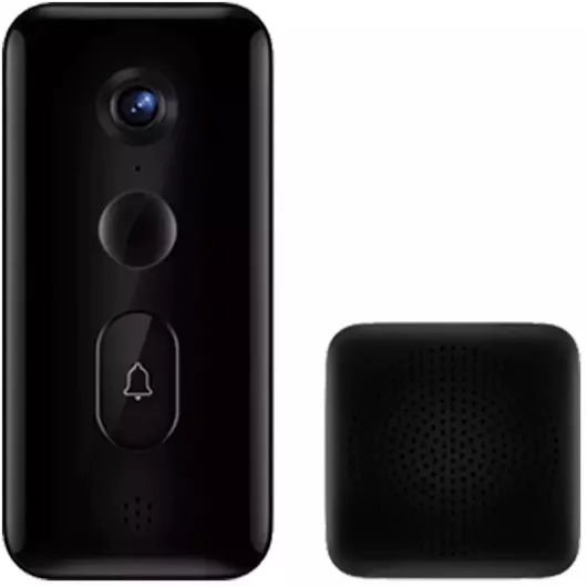 Κουδούνι Πόρτας Xiaomi Smart Doorbell 3 Ασύρματο με Κάμερα & Wi-Fi Μαύρο