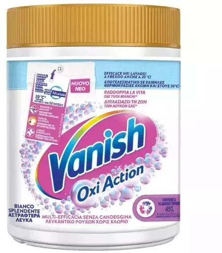 Καθαριστικό Λεκέδων Vanish Oxi Action σε Σκόνη 500gr 8002910058166