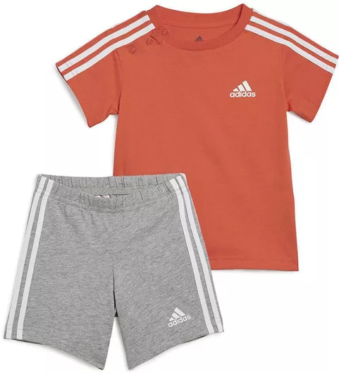 adidas Σετ Καλοκαιρινό 2τμχ Κόκκινο Essentials Sport