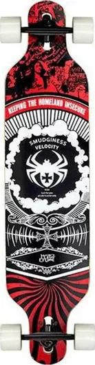 Nils Homeland Spider 9.45" Complete Longboard Multicolor