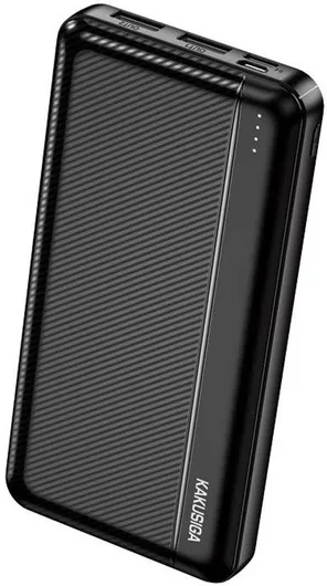 KAL Electronics Power Bank 9000mAh με 2 Θύρες USB-A & Θύρα USB-C Μαύρο