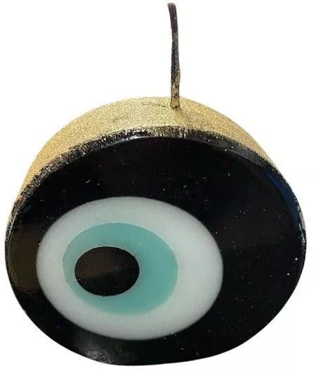 24home.gr Διακοσμητικό Κερί Μπάλα 10x10cm