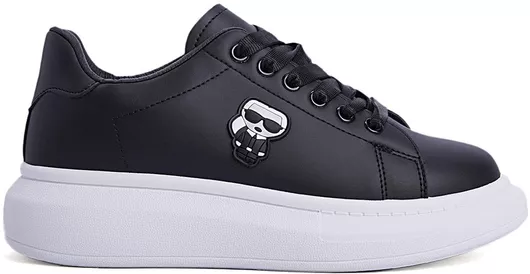 Keep Fred Γυναικεία Sneakers Μαύρο Λευκό