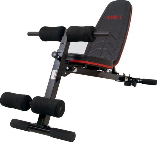Πάγκος Γυμναστικής Amila 91401 Ρυθμιζόμενος Γενικής Χρήσης