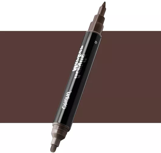 Μαρκαδόρος Ζωγραφικής Ohuhu Acrylic Brown E304 Διπλής Μύτης