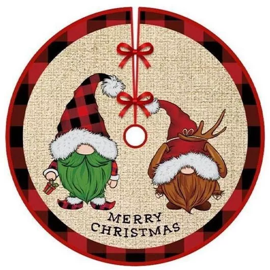 Ποδιά Χριστουγεννιάτικου Δέντρου ''Δεντράκι'' Κόκκινη