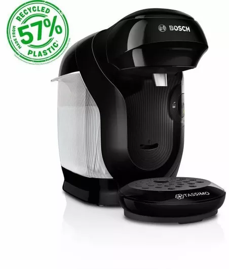 Bosch Καφετιέρα για Κάψουλες Tassimo Πίεσης 3.3bar Μαύρη