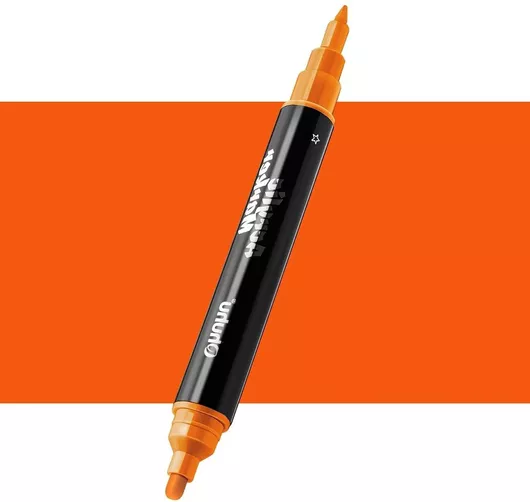 Μαρκαδόρος Ζωγραφικής Ohuhu Acrylic Tangerine Y301 Διπλής Μύτης