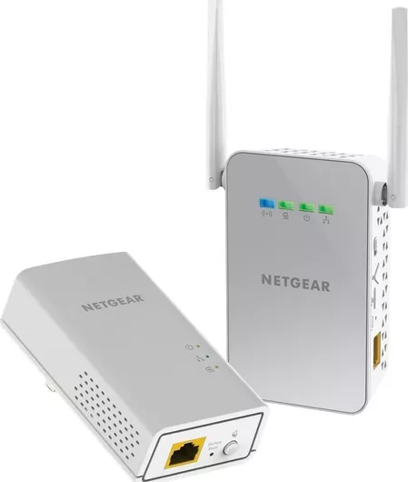 Powerline NetGear PLW1000 Διπλού Kit για Ασύρματη Σύνδεση Wi‑Fi 5 & 2 Θύρες Gigabit Ethernet