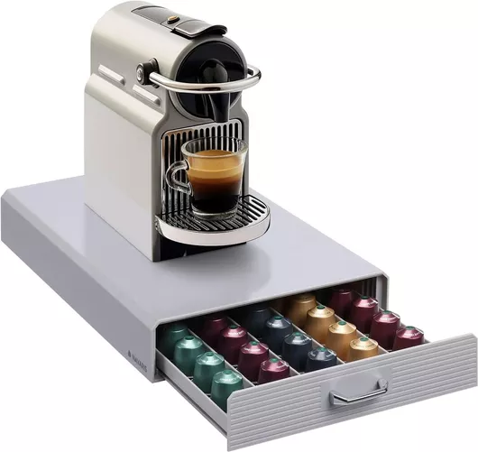 Συρτάρι Αποθήκευσης Navaris για 50 Κάψουλες Nespresso 47364.03.22