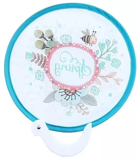 Ventalia Αναδιπλούμενη Βεντάλια Λαβή Λουλούδια