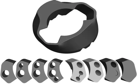 Σετ Ανταλλακτικο Orbea Collector Sic No Spinblock Hs02-06 Standard Stem + Grommets