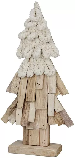 Βάση Χριστουγεννιάτικου Δέντρου ArteLibre Ξύλινη Μ25xΠ9xΥ60cm