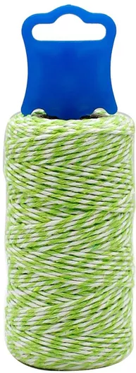 Κορδόνι Tpster Βαμβακερό Πράσινο 1.5mm x 60m