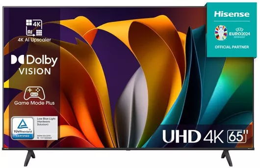 Hisense Smart Τηλεόραση 65" 4K UHD LED A6N HDR 202465A6N