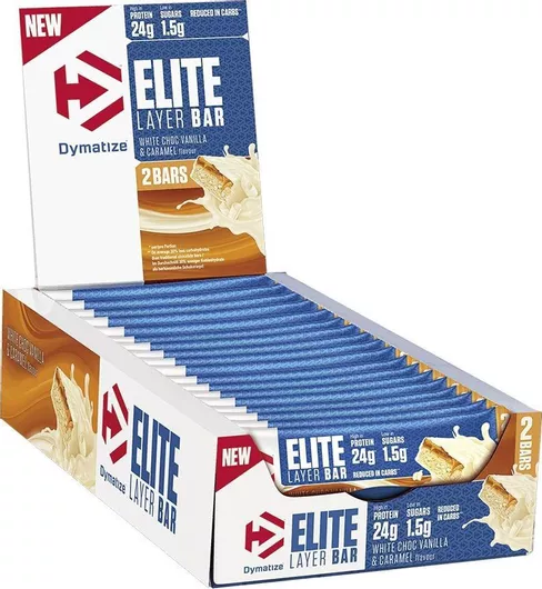 Μπάρα Dymatize Elite Layer με 30% Πρωτεΐνη & Γεύση Chocolate Peanut Butter Caramel 18x60gr