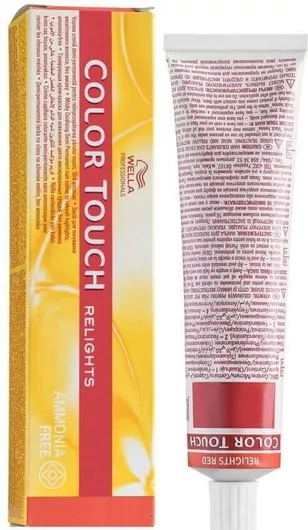 Wella Color Touch Relights Προσωρινή Βαφή Μαλλιών Χωρίς Αμμωνία 03 Φυσικό Χρυσό 60ml