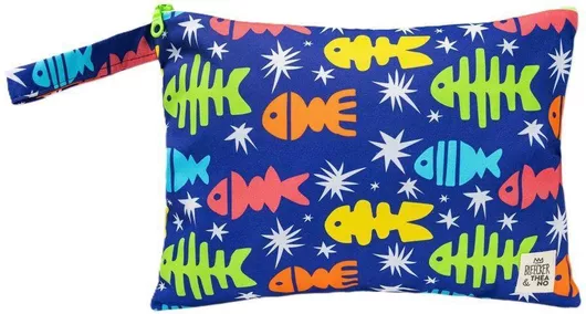 Νεσεσέρ Bleecker & Love Cotton Bag Fushi Blue Medium