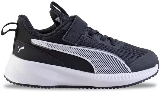 Puma Flyer Αθλητικά Παιδικά Παπούτσια Running με Κορδόνια Μαύρο