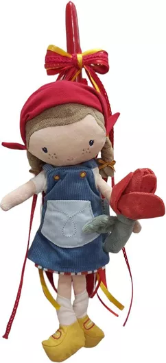 Πασχαλινή Λαμπάδα Στρογγυλή με Κουτί Ροζ