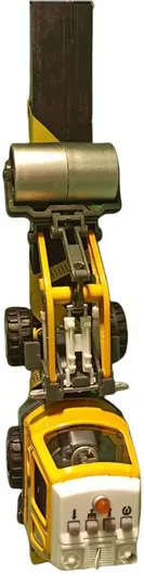 Χειροποίητη Λαμπάδα Μεταλλικό Οδοστρωτήρα Ν353 Με Φως Και Ήχο Κατασκευαστής Κίτρινο Διαστάσεις Ποσότητα Χρώμα