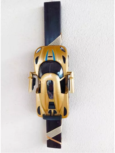 Χειροποίητη Λαμπάδα Κατασκευαστής Ν219 MPN Χρυσό Διαστάσεις 14cm Ποσότητα Χρυσό