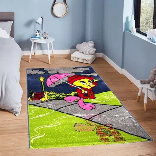 Παιδικό Χαλί SpitiBazaar 80x150cm Πολύχρωμο