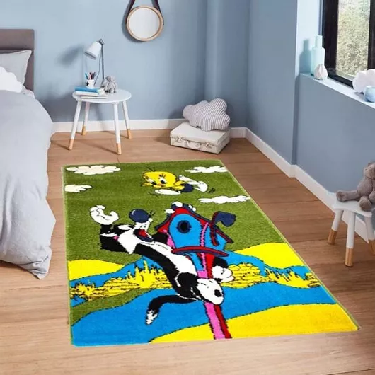 Παιδικό Χαλί SpitiBazaar 80x150cm Πολύχρωμο