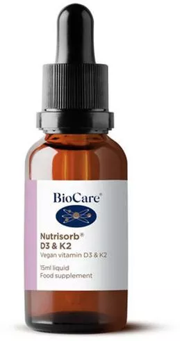 BioCare Nutrisorb D3 & K2 Βιταμίνη για Ενίσχυση του Ανοσοποιητικού & την Υγεία των Οστών 15ml