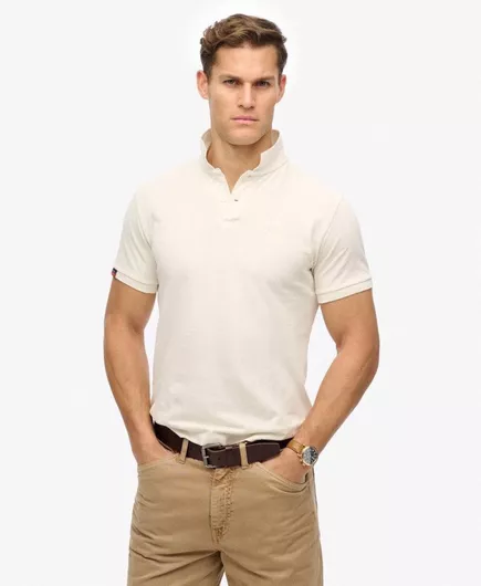 Superdry Polo Shirt Off White